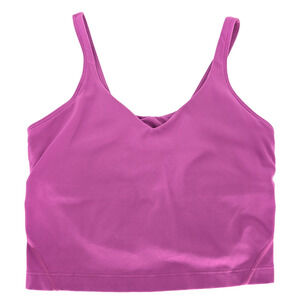 Lululemon Womens Align Tank‎ Top Purple Activewear Yoga Fitness Run Gym Size 8